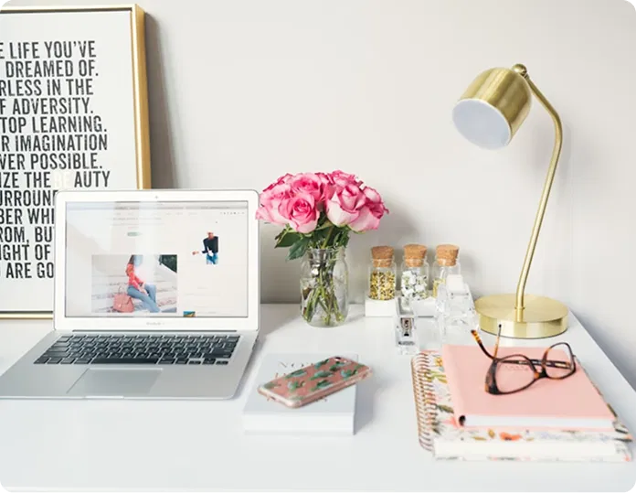 Desk workspace for managing product decisions